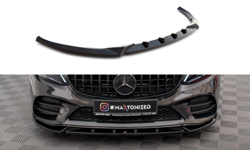 Splitter Przedni V.2 Maxton Mercedes-Benz C AMG Line Sedan / Coupe W205 / C205 Facelift