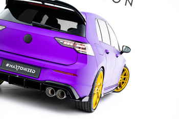 Splittery Tylne Boczne Street Pro V.2 + Flaps V.2 Maxton Volkswagen Golf R Mk8 / Mk8 Facelift