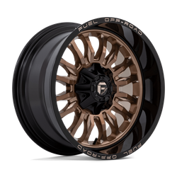 Felga aluminiowa 20" Fuel Arc 20x10 ET-18 6x135/139,7 Platinum Bronze With Black Lip