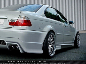 Dokładki progów Maxton BMW 3 E46 4D Sedan ( Generation V )