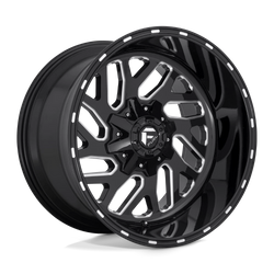 Felga aluminiowa 22" Fuel Triton 22x12 ET-43 8x170 Gloss Black Milled