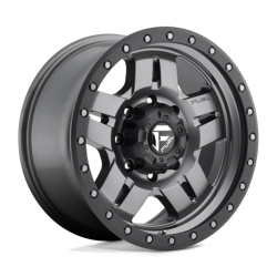 Felga aluminiowa 17" Fuel Anza 17x8,5 ET-6 5x127 Matte Gun Metal Black Bead Ring