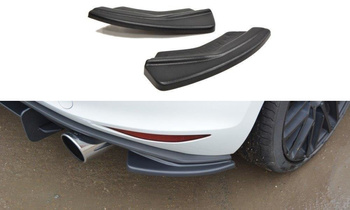 Splittery tylne boczne Maxton Volkswagen Golf MK7 GTI (czarny połysk)