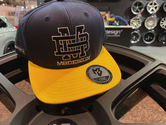mbDESIGN Snapback Cap NAVY MONOGRAM