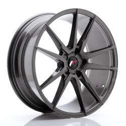 Felga aluminiowa 20" Japan Racing JR21 20x8,5 ET40 5H Blank Hyper Gray