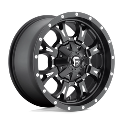 Felga aluminiowa 17" Fuel Krank 17x9 ET1 5x127/139,7 Matte Black Milled