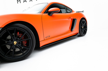 Dokładki Progów V.2 Maxton Porsche 718 Cayman GTS 982c