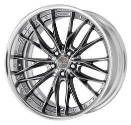 Felga aluminiowa Work Wheels SCHWERT BRUNNEN 19" Brilliant Silver Black(BSB)