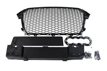 GRILL AUDI A4 B8 RS-STYLE GLOSS BLACK (12-15) PDC