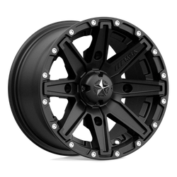 Felga aluminiowa 12" MSA Offroad Wheels M33 CLUTCH 12x7 ET10 4x156 Satin Black