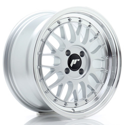Felga aluminiowa 16" Japan Racing JR23 16x8 ET20 4x100 Hyper Silver w/Machined Lip