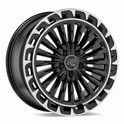 Felga aluminiowa 19" MSW 32 19x8 ET19 5x112 Gloss Black Diamond Lip
