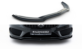 SPLITTER PRZEDNI V.1 MERCEDES- BENZ C-CLASS W205 COUPE AMG-LINE