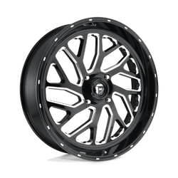 Felga aluminiowa 24" Fuel D581 TRITON 24x7 ET13 4x156 Gloss Black Milled