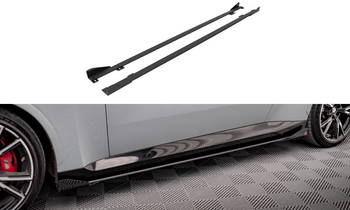 Dokładki progów Street Pro + Flaps Maxton BMW 2 Coupe M-Pack / M240i G42