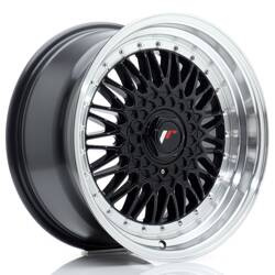 Felga aluminiowa 17" Japan Racing JR9 17x8,5 ET20-35 BLANK Gloss Black w/Machined Lip