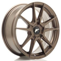 Felga aluminiowa 17" Japan Racing JR21 17x7 ET20-40 5H BLANK Matt Bronze