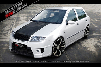 Dokładki progów Maxton Skoda Fabia MK1 ( Demonic )