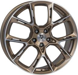 Felga aluminiowa 21" mbDESIGN KX1 21x9 ET40 5x114,3 Brązowy jasny matt polerowany
