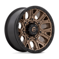 Felga aluminiowa 20" Fuel Traction 20x9 ET1 8x165,1 Matte Bronze With Black Ring