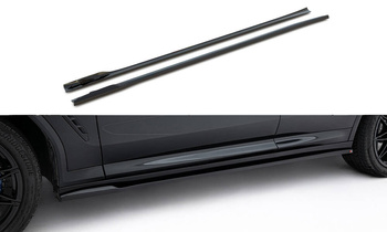 Dokładki Progów Maxton BMW X4 M-Pack G02 Facelift