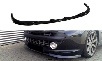 Splitter przedni Maxton Peugeot 207 Przedlift (czarny połysk)