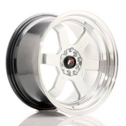 Felga aluminiowa 17" Japan Racing JR12 17x9 ET25 5x100/114 Hyper Silver w/MachinedLip