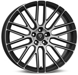 Felga aluminiowa 19" mbDESIGN KV4 19x8,5 ET33 5x120 Czarny matt polerowany