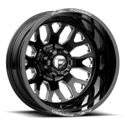 Felga aluminiowa 22" Fuel DE19 FF19D 22x12 ET-50 8x170 Gloss Black Milled