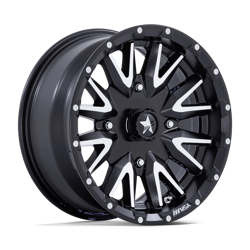 Felga aluminiowa 15" MSA Offroad Wheels M49 CREED 15x7 ET10 4x110 Matte Black Machined