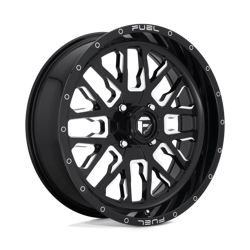 Felga aluminiowa 20" Fuel D611 STROKE 20x7 ET13 4x156 Gloss Black Milled