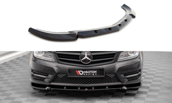 Splitter Przedni V.1 Maxton Mercedes-Benz C Coupe / Sedan / Estate  AMG-Line C204 / W204 Facelift / S204 Facelift