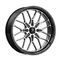 Felga aluminiowa 14" MSA Offroad Wheels M45 PORTAL 14x7 ET10 4x137 Gloss Black Machined