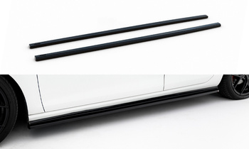 Dokładki Progów V.2 Maxton Volkswagen Golf GTI / GTD Mk7 / Mk7 Facelift (wąskie)