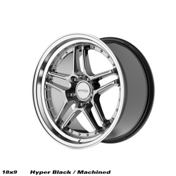 Felga aluminiowa 18" Strom DS-05 18x9 ET33 5x120 Hyper Black / Polished Dish