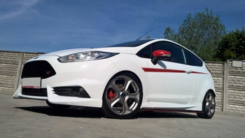 Zderzak przedni spojler Maxton Fiesta MK7 Polift