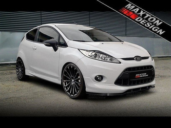 Nakładki Progowe (ST Look) Maxton Ford Fiesta Mk7 / Mk7 FL 3 Drzwiowa