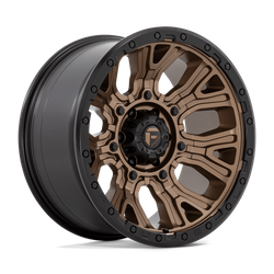 Felga aluminiowa 20" Fuel Traction 20x10 ET-18 6x139,7 Matte Bronze With Black Ring