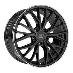 Felga aluminiowa 20" MSW 44 20x10,5 ET64 5x130 Gloss Black Diamond Lip