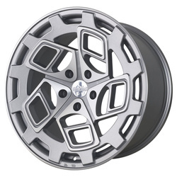 Felga aluminiowa 20" Radi8 R8CM9 20x10 ET42 5x120 Matt Silver Machined Face