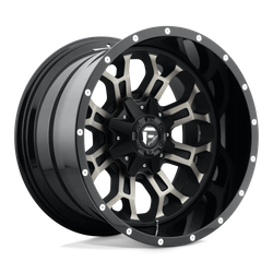 Felga aluminiowa 18" Fuel Crush 18x9 ET1 8x165,1 Gloss Machined Double Dark Tint