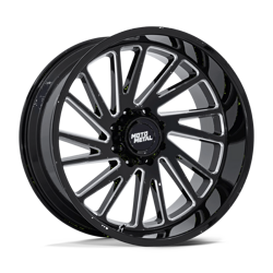 Felga aluminiowa 24" Moto Metal MO811 COMBAT 24x12 ET-44 6x135 Gloss Black Milled