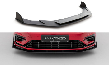 Splitter Przedni Street Pro V.2 Maxton Volkswagen Golf R / R-Line Mk7 Facelift