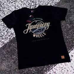 JR Men's T-Shirt Rolling Black Size XXL