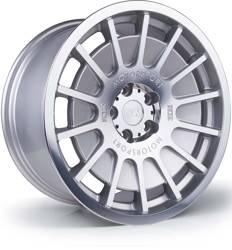 3SDM 0.66 18x9.5 ET35 5x100 Silver Mirror Polished Face