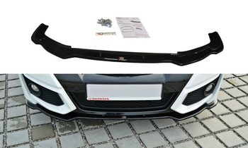 Splitter przedni Maxton Honda Civic MK9 Polift (czarny połysk)