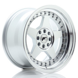 Felga aluminiowa 16" Japan Racing JR6 16x9 ET20 4x100/108 Silver Machined Face