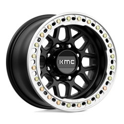 Felga aluminiowa 17" KMC Grenade Crawl Beadlock 17x9 ET-38 8x165,1 Satin Black