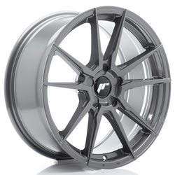 Felga aluminiowa 18" Japan Racing JR21 18x8,5 ET41 5x120 Hyper Gray