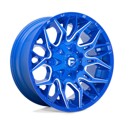 Felga aluminiowa 22" Fuel Twitch 22x12 ET-44 6x135/139,7 Anodized Blue Milled